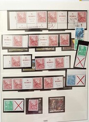 DDR. Zusammendrucke ab Fünfjahrplan und DEBRIA 1959 bis 1990 auf ...
