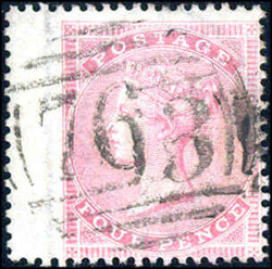 2865100: Great Britain 1840 1d black
