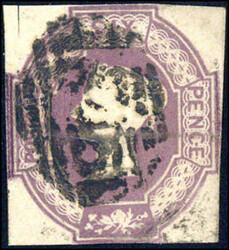 2865100: Great Britain 1840 1d black