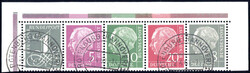 1420: República Federal de Alemania - Se-tenant prints