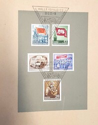 DDR 1949 bis 1990. Lot mit mehreren Teilsammlungen (ca. 5mal), nahezu ...