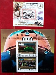 NORDKOREA. Riesiges Lot postfrischer und gestempelter Marken und ...