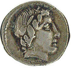 Römische Republik. Konsul C. Gargonius mit Ogulnius und M. Vergilius ...