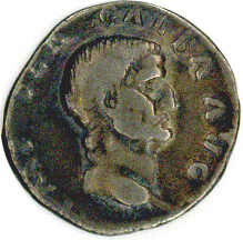 Römisches Kaiserreich. Galba 68 - 69 n. Chr., Denar, Kopfbild ...