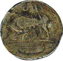 Römisches Kaiserreich. Domitianus 81 - 96, Denar, belorbeertes ...