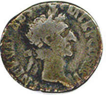 Römisches Kaiserreich. Nerva 96 - 98, Denar, Kopfbild rechts/zwei ...