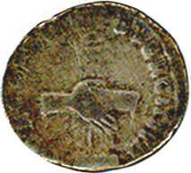 Römisches Kaiserreich. Nerva 96 - 98, Denar, Kopfbild rechts/zwei ...