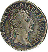 Römisches Kaiserreich. Denar, Kopfbild rechts/Fortuna stehend, 3,37 ...