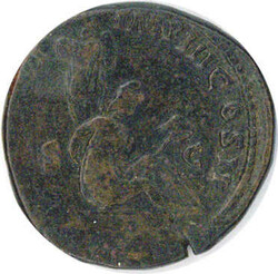 Römisches Kaiserreich. Lucius Verus 161 - 169. AE-Sesterz, ...