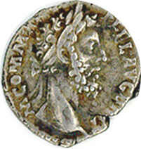 Römisches Kaiserreich. Commodus 180 - 192. Denar, belorbeertes ...