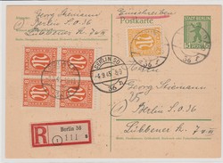 1303: American Zone - Postal stationery