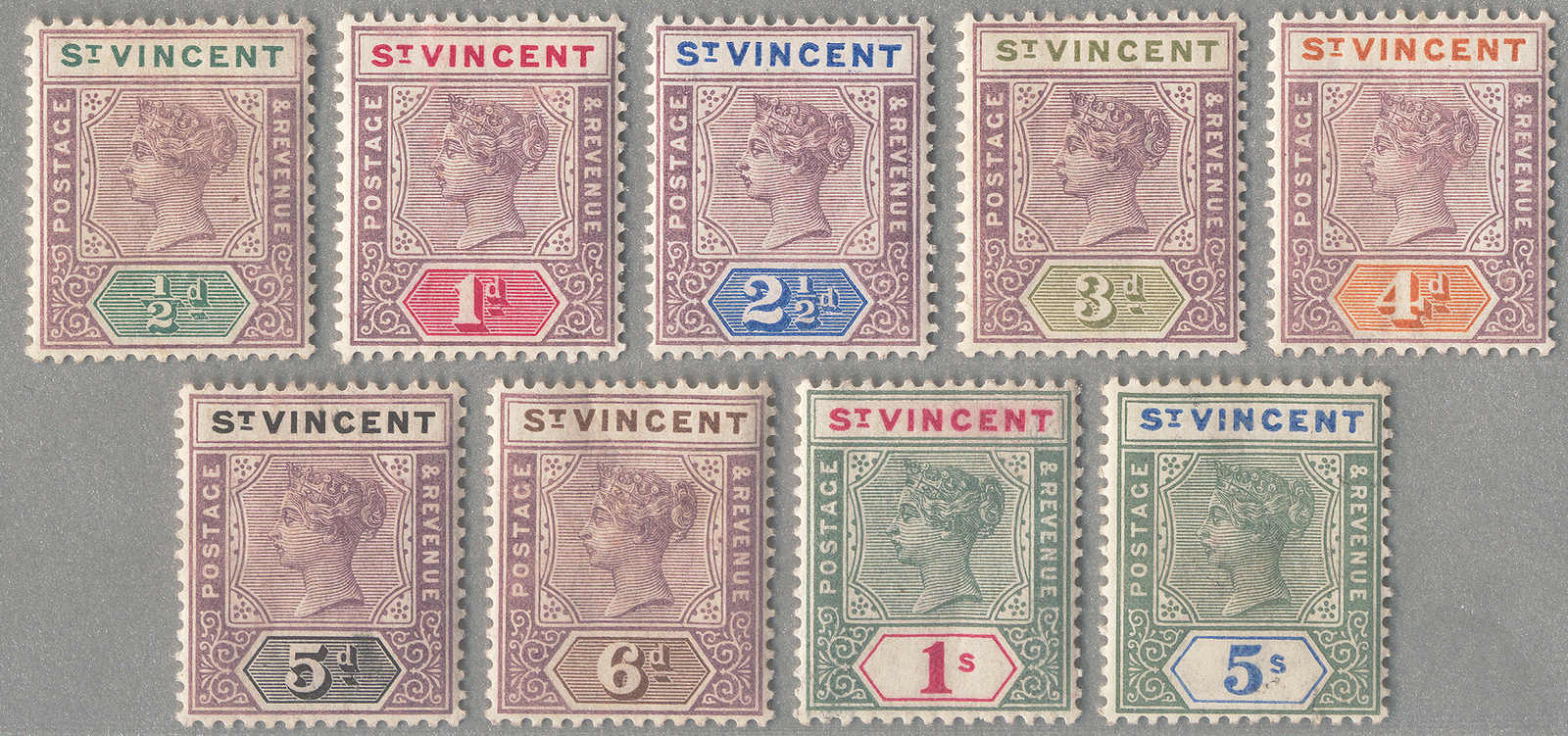 Lot 20494 - British Commonwealth st. vincent - classicphil GmbH 8'th classicphil Auction - Day 2 Lot 20494 - British Commonwealth st. vincent - classicphil GmbH 8'th classicphil Auction - Day 2