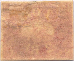 1857, 2 r., brown red, wide to ample margins, LPOG, magnificent and ...