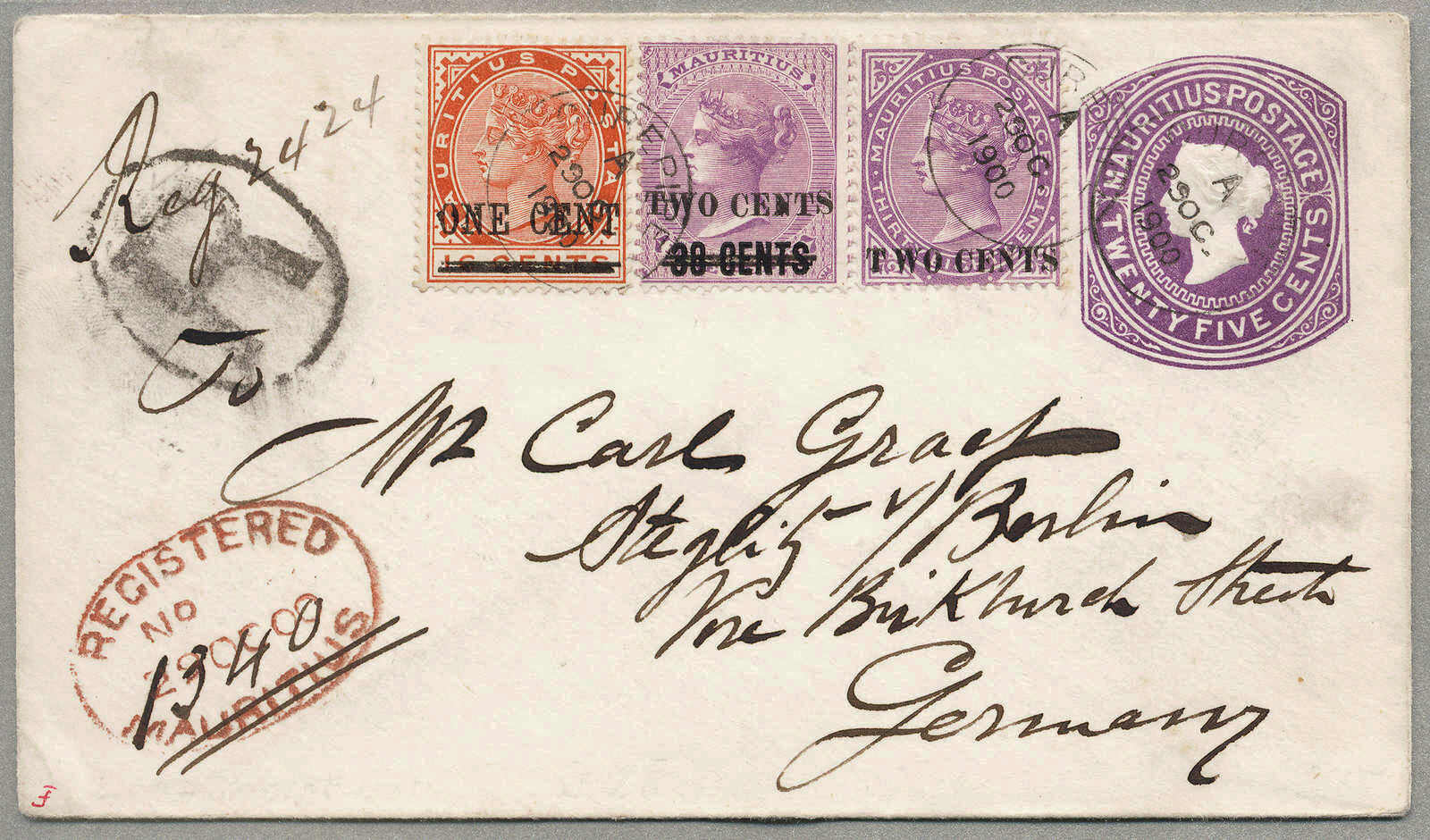 Lot 20410 - British Commonwealth Mauritius - classicphil GmbH 8'th classicphil Auction - Day 2 Lot 20410 - British Commonwealth Mauritius - classicphil GmbH 8'th classicphil Auction - Day 2