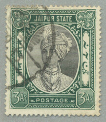 1931, 3a, black and green, used, neatly cancelled, very fresh and ...