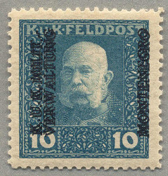 4810: Österreich Feldpost Montenegro