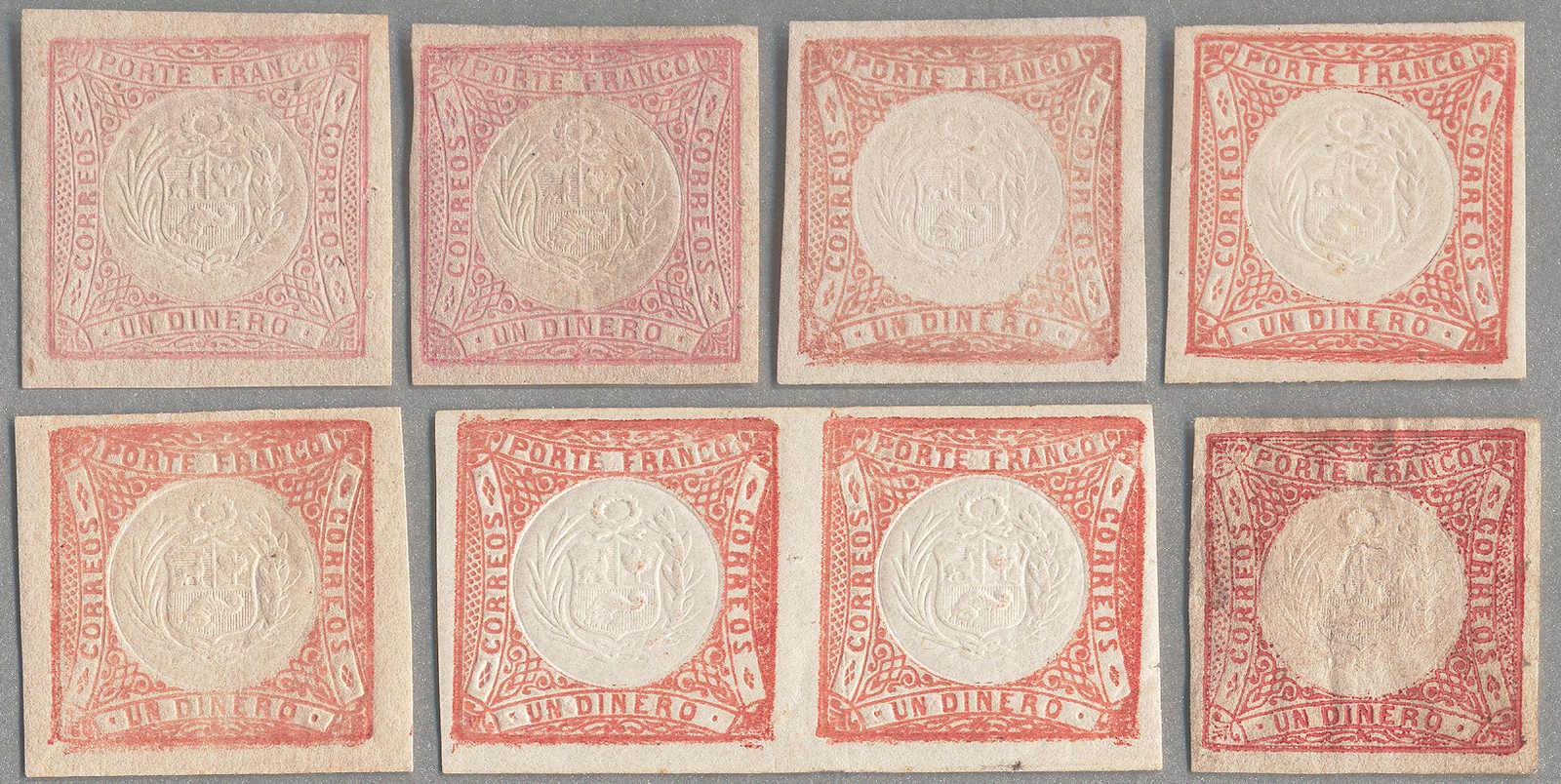 Lot 15296 - America, South/Middle/Caribbean Peru - classicphil GmbH 8'th classicphil Auction - Day 2 Lot 15296 - America, South/Middle/Caribbean Peru - classicphil GmbH 8'th classicphil Auction - Day 2