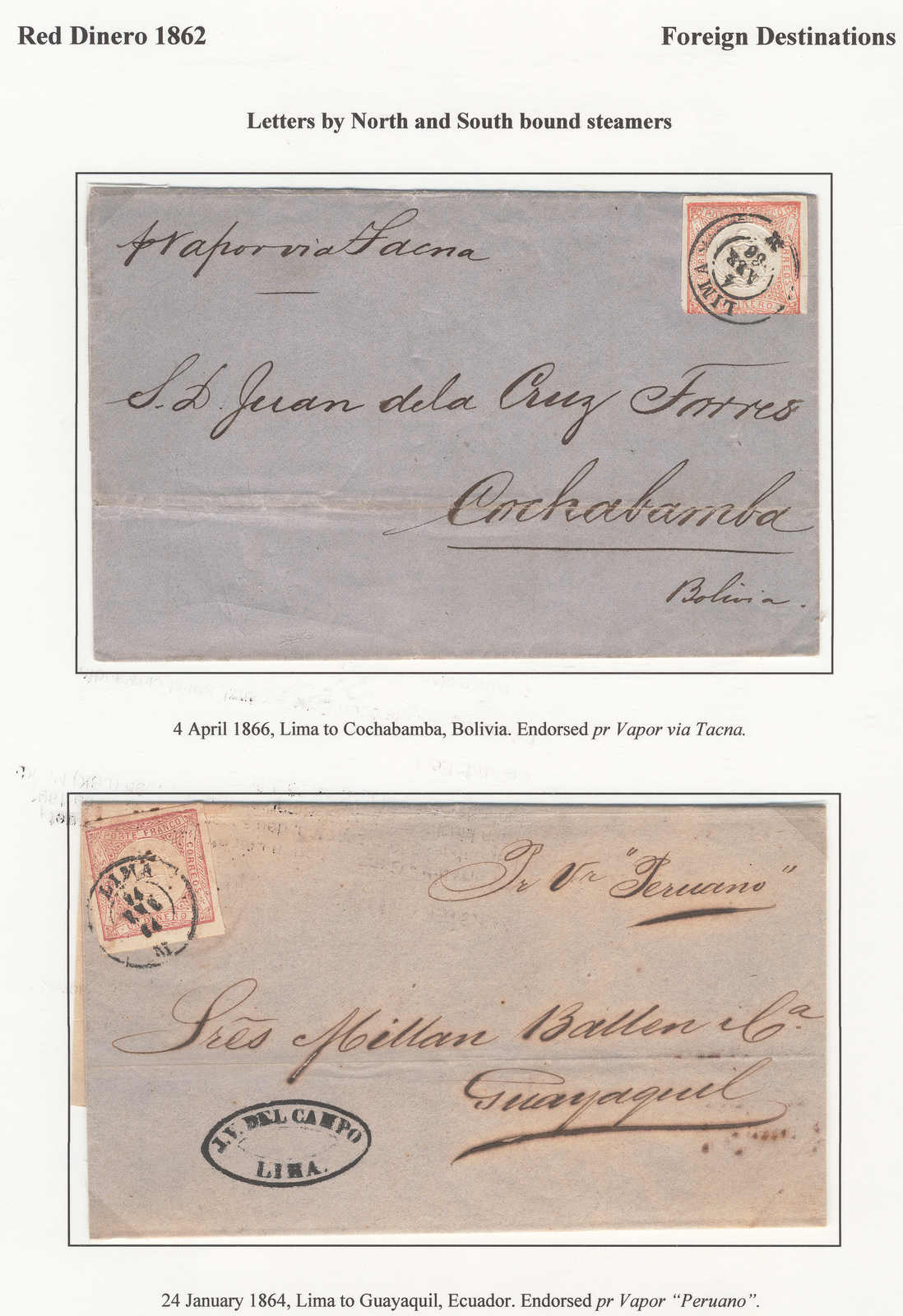 Lot 15301 - America, South/Middle/Caribbean Peru - classicphil GmbH 8'th classicphil Auction - Day 2 Lot 15301 - America, South/Middle/Caribbean Peru - classicphil GmbH 8'th classicphil Auction - Day 2