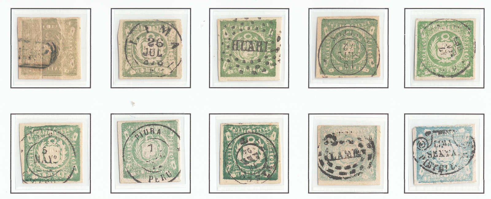 Lot 15318 - America, South/Middle/Caribbean Peru - classicphil GmbH 8'th classicphil Auction - Day 2 Lot 15318 - America, South/Middle/Caribbean Peru - classicphil GmbH 8'th classicphil Auction - Day 2