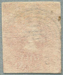1854, 5 c, pale red brown, Santiago printing, used, very fresh and ...