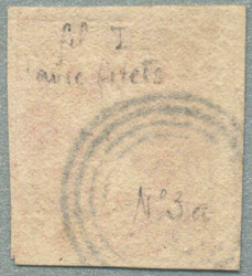 1854, 5 c, pale brown, Santiago printing, used, very fresh and ...