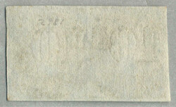 1854, 10 c, sky blue, Santiago printing, pair, used, very fresh and ...