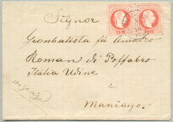 1867, SAN LORENZO, this cancellation type is not listed in the Klein ...