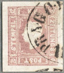 4745057: 奧大利報紙郵票 1858/59