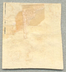 1865, 2 Parale, orange, on normal paper, LPOG, good margins, XF! ...