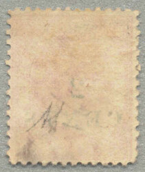 1888, 1 d, rose, with black 2/CENTS surcharge, LPOG, very fresh and ...