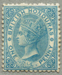 1872, 1 d, pale blue, perf 12 1/2, LPOG, very fresh and desirable, ex ...