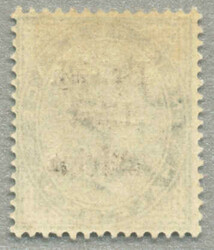 1895-96, 1/2 a, with black opt BRITISH/EAST/AFRICA with plate flaw ...