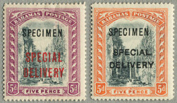 1775: Bahamas - Expressmarken