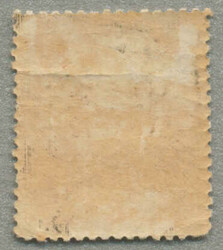 1882, Revenue opt handstamp with stop, LPOG, slightly thinned on top, ...