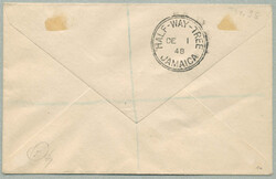 1948, From Kingston to London, England, registered cover franked with ...