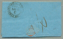 1844, with neatly strike of Borgo San Sepolcro (today Sansepolcro), ...