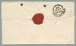 1845, with neatly strike of Buonconvento, on folded letter, ex ...