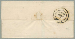 1847, with neatly strike of Castel Fiorentino, on folded letter, ex ...