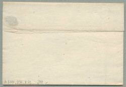 1839, with neatly strike of Lerici, on folded letter, ex Provera, XF! ...