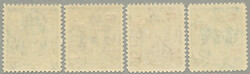 1952, 100f. on 100m. - 1d. on £P1, red opt, LPOG never hinged, fresh ...
