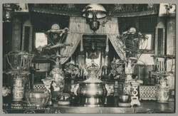 1933, 6c on postcard from PENANG to CHUR/Switzerland, correct postal ...