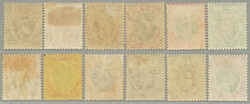 1904, 1/2d-£1, full set of (12), perf. 14, LPOG, CV £600, excellent ...