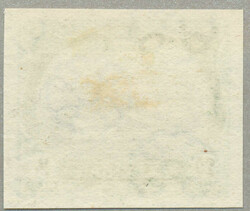 1908-9, 20r, black and yellow green, IMPERF. COLOUR PLATE PROOF, cut ...