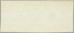 1908-9, piece of multiple rosette watermark paper (134 x 60mm.) as ...