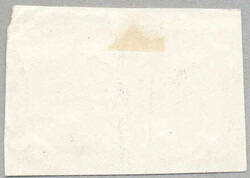 1867-70, 4d., lake-red on pale rose paper and 1s., black / rose ...