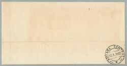 1950, 5c on 1/2d - 10s on 10s, on philatelic letter piece, all ...