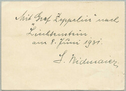 1931, 1 Fr. schwarzgraugrün, auf Postkarte nach STUTTGART, Marke nur ...