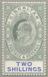 1907, chalk surfaced paper, LPOG, very fresh and desirable, XF! ...