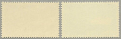1968, LPOG never hinged, brown colour displaced about 2 mm to upper ...