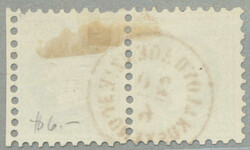 1867, 15+15 Soldi, pair, cancel LLOYD AGENZIE KÜSTENDJE - 30p, fresh ...